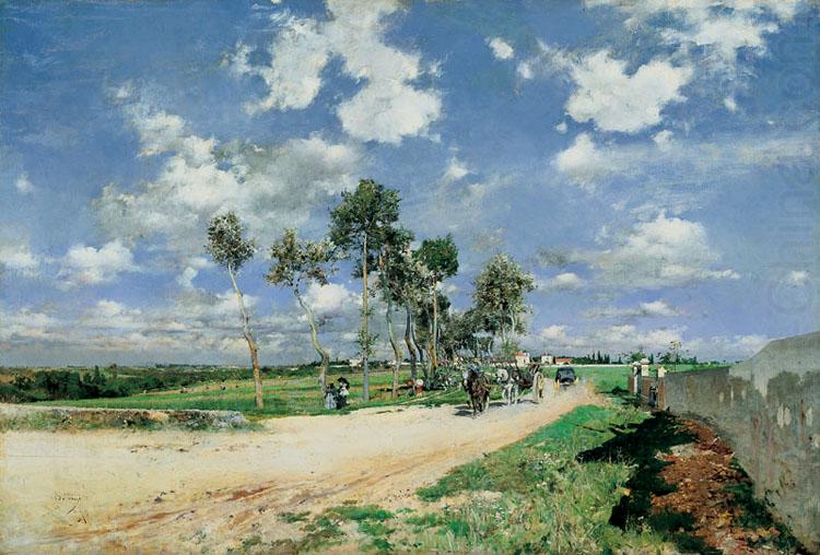 Giovanni Boldini Highway of Combes-la-Ville (nn02) china oil painting image